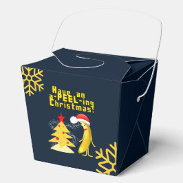 Caja Para Regalos banana de Navidad