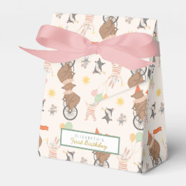 Caja Para Regalos Banda de animales Cucus Circus
