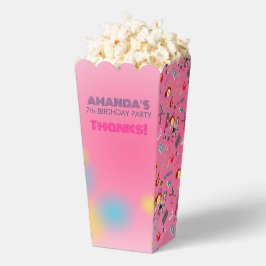 Caja Para Regalos Banda de chicas de música retro Birthday Party