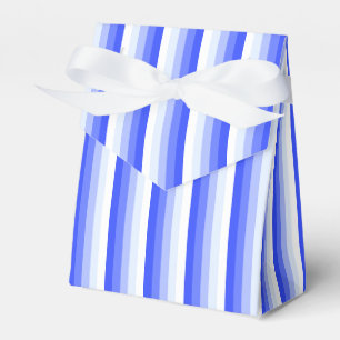 Caja Para Regalos Bandas de sombra azules reales