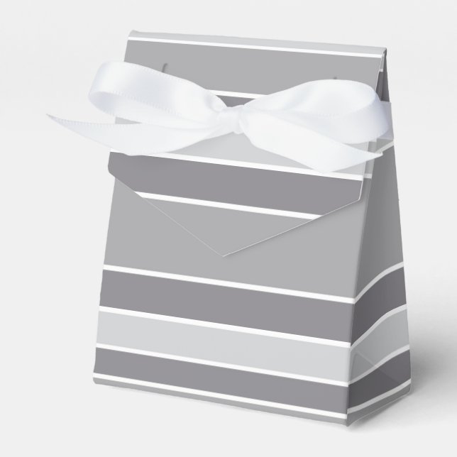 Caja Para Regalos Bandas grises (Front Side)