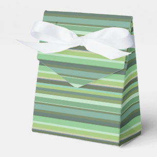 Caja Para Regalos Bandas horizontales de color verde oliva