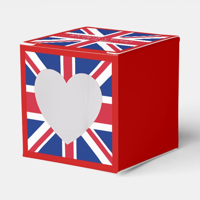 Caja Para Regalos Bandera británica Jack (Anverso)