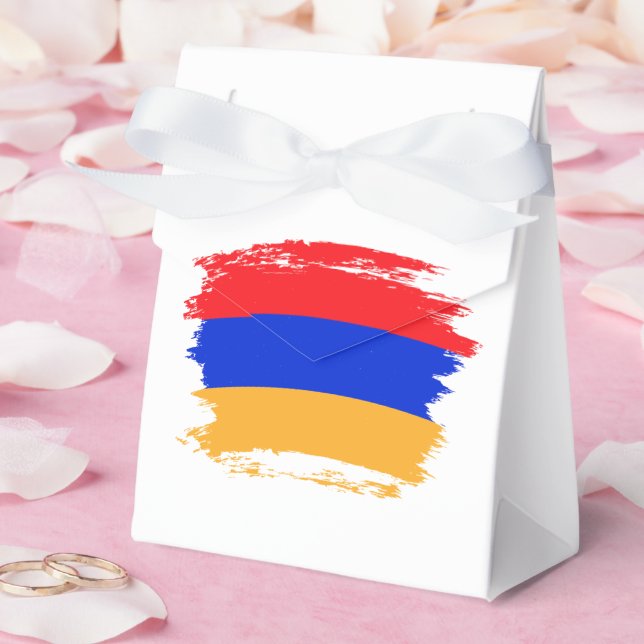 Caja Para Regalos bandera de Armenia (Boda)