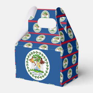 Caja Para Regalos Bandera de Belice