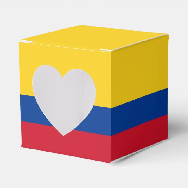Caja Para Regalos Bandera de Colombia (Anverso)
