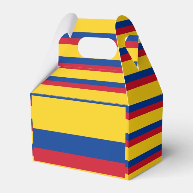 Caja Para Regalos Bandera de Colombia (Reverso)
