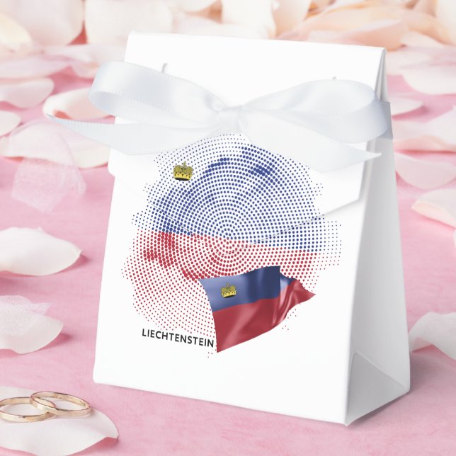 Caja Para Regalos bandera de EE. UU. (Boda)