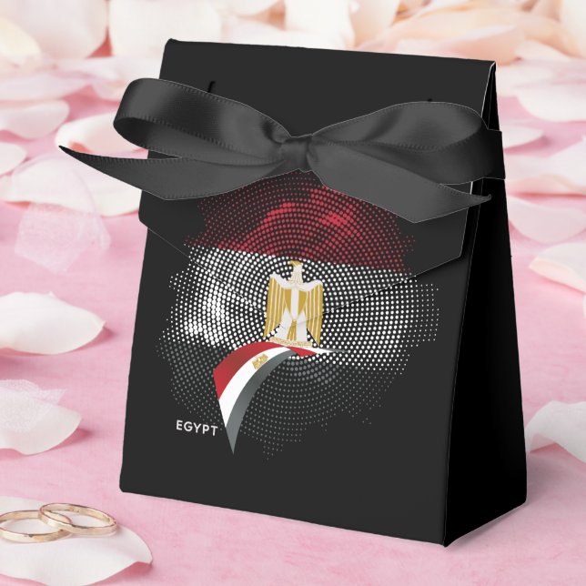 Caja Para Regalos bandera de Egipto (Boda)