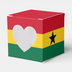Caja Para Regalos Bandera de Ghana