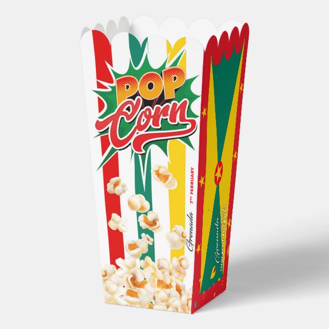 Caja Para Regalos Bandera de Granada (Reverso )