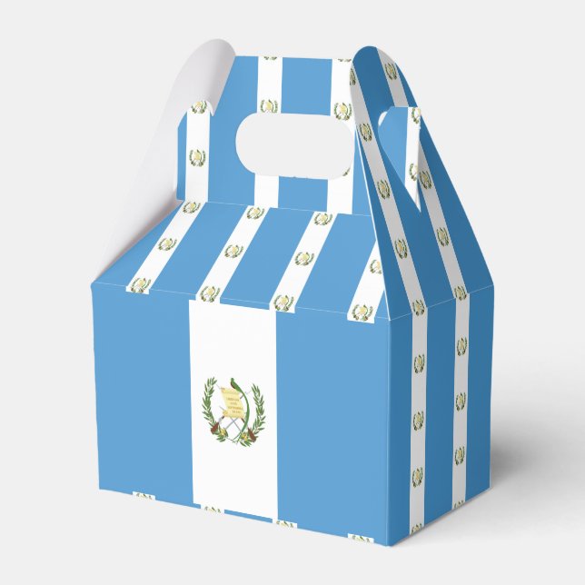 Caja Para Regalos Bandera de Guatemala (Front Side)