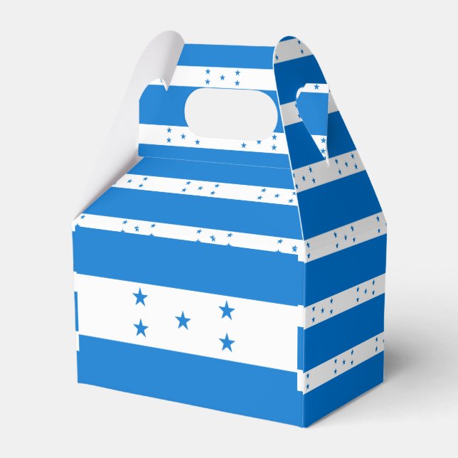 Caja Para Regalos Bandera de Honduras (Reverso)