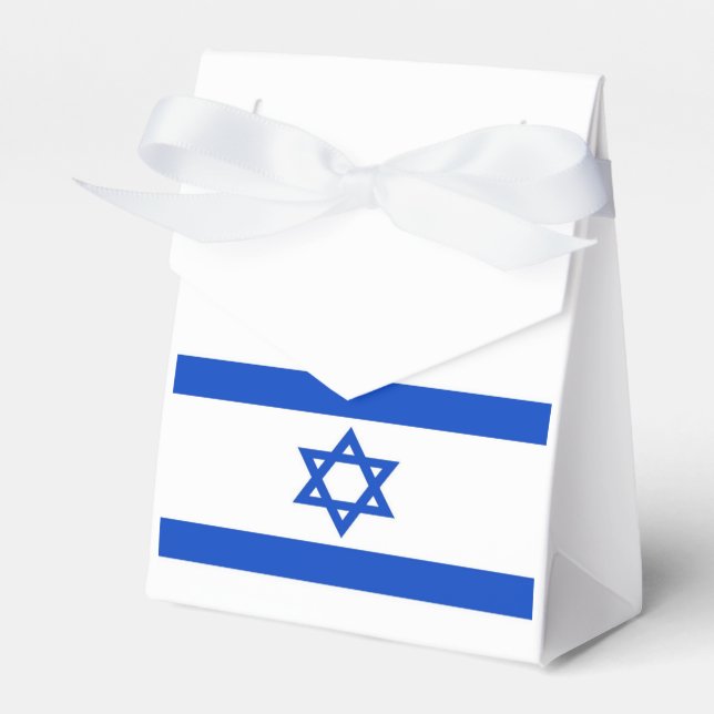 Caja Para Regalos Bandera de Israel (Front Side)