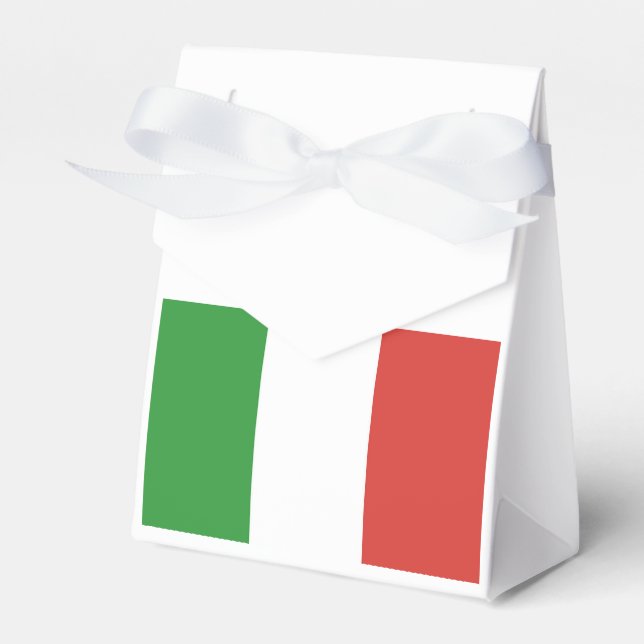 Caja Para Regalos Bandera de Italia (Front Side)