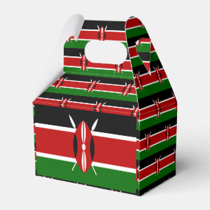 Caja Para Regalos Bandera de Kenia