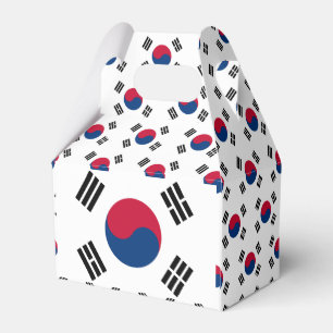 Caja Para Regalos Bandera de la Corea del Sur