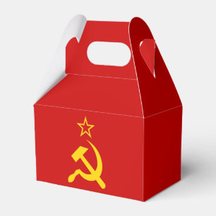 Caja Para Regalos Bandera de la URSS - Bandera de la Unión Soviética