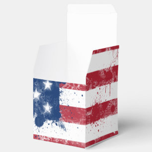 Caja Para Regalos Bandera de los Estados Unidos
