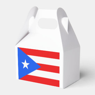 Caja Para Regalos Bandera de Puerto Rico