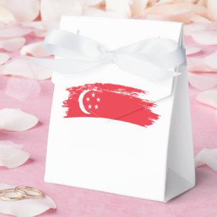 Caja Para Regalos Bandera de Singapur