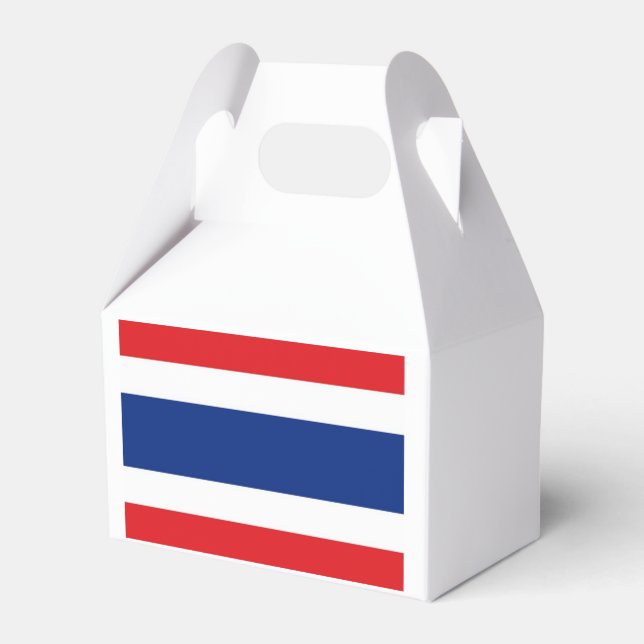 Caja Para Regalos Bandera de Tailandia (Reverso)