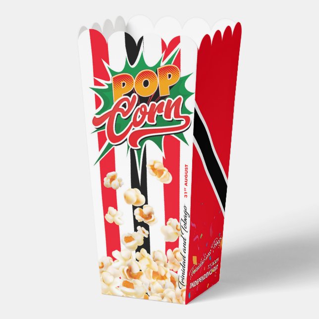 Caja Para Regalos Bandera de Trinidad y Tobago (Reverso )