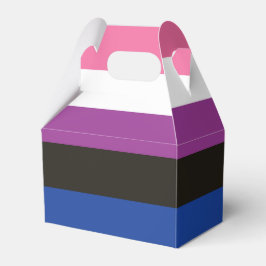 Caja Para Regalos Bandera del fluido de género