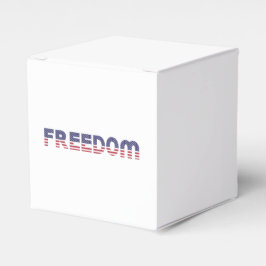 Caja Para Regalos Bandera estadounidense de la libertad para regalo