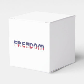 Caja Para Regalos Bandera estadounidense de la libertad para regalo
