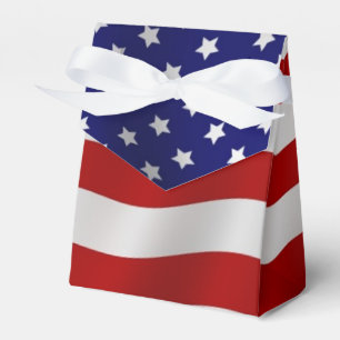 Caja Para Regalos Bandera estadounidense de los años 40