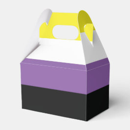 Caja Para Regalos Bandera No Binaria