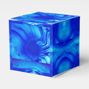 Caja Para Regalos Bañera de agua azul