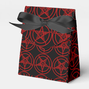 Caja Para Regalos Baphomet satánico