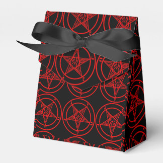 Caja Para Regalos Baphomet satánico