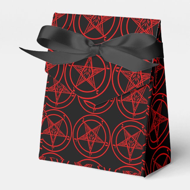 Caja Para Regalos Baphomet satánico (Front Side)