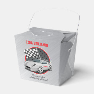 Caja Para Regalos Bar Go-Kart Car Carreras Mitzvah