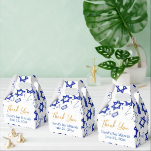 Caja Para Regalos Barra divertida de color mitzvah regalo/favor/caja