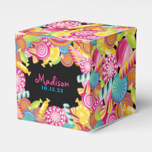 Caja Para Regalos Bat Mitzvah, Fiesta de CANDY COUTURE, Cajón de reg