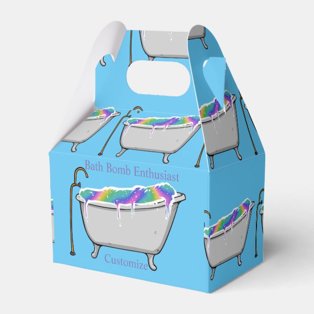 Caja Para Regalos Bath Bomba Babe Thunder_Cove (Front Side)