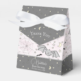 Caja Para Regalos Batitos rosados de chica lindo Halloween y otoño