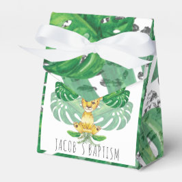 Caja Para Regalos Bautismo o Ilustracion de León de Cumpleaños
