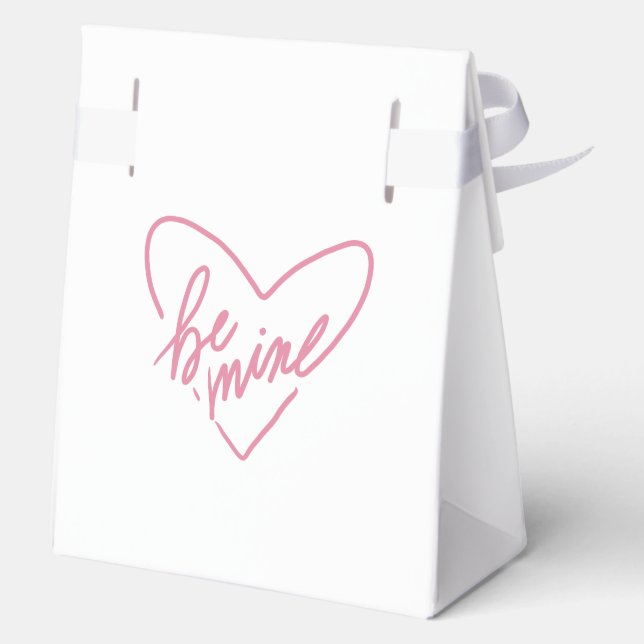 CAJA PARA REGALOS BE MINE  (Reverso )