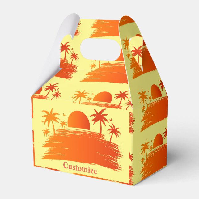 Caja Para Regalos Beach Sunrise Sunset Thunder_Cove (Front Side)