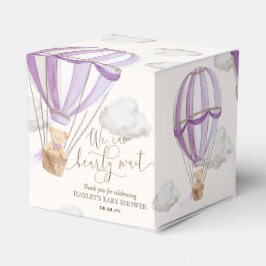 Caja Para Regalos Bearly Wait Teddy Bear Hot Air Balloon Baby Shower