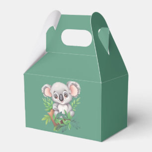 Caja Para Regalos Bebé Adorable Koala Bear