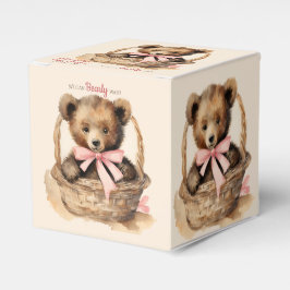 Caja Para Regalos Bebé Bear Bearly Wait Chicas Baby Shower