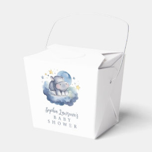 Caja Para Regalos Bebé cutto Hippo Baby Shower