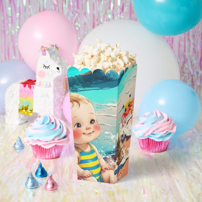 Caja Para Regalos Bebé de playa (Fiesta)