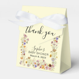 Caja Para Regalos Bebé en Bloom Garden Butterflies Baby Shower